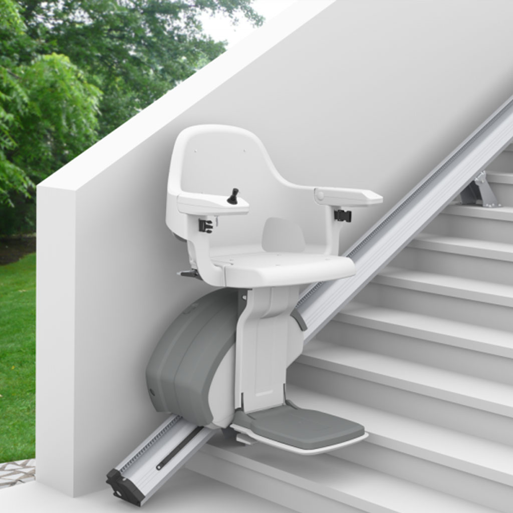 Homeglide - Gerader Treppenlift - Outdoor Treppenlift